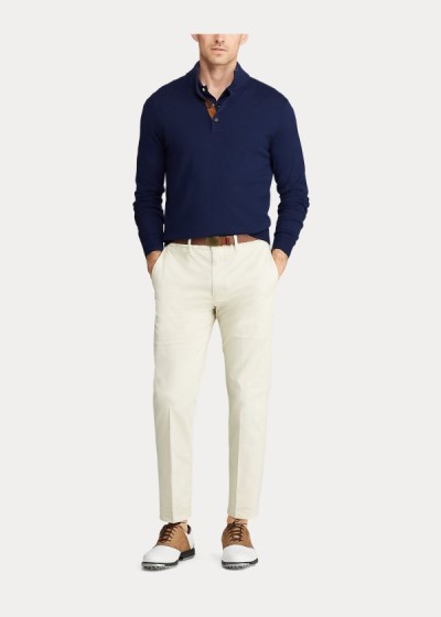 Men's Ralph Lauren Tailored Stretch Twill Pants | 019478GFD